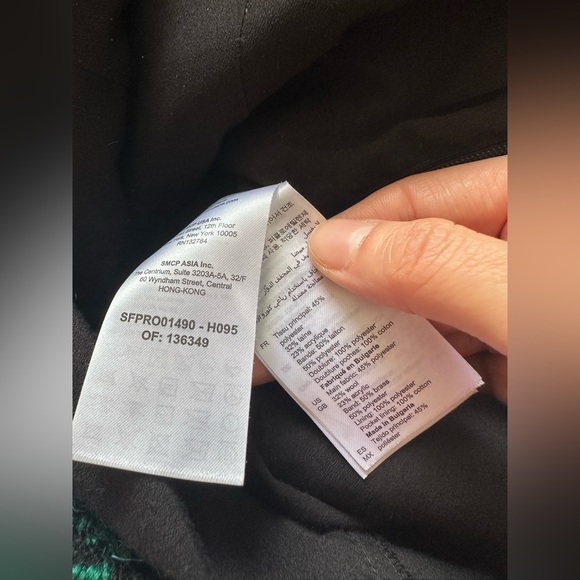 Sandro green wool dress - Picture 6 of 8